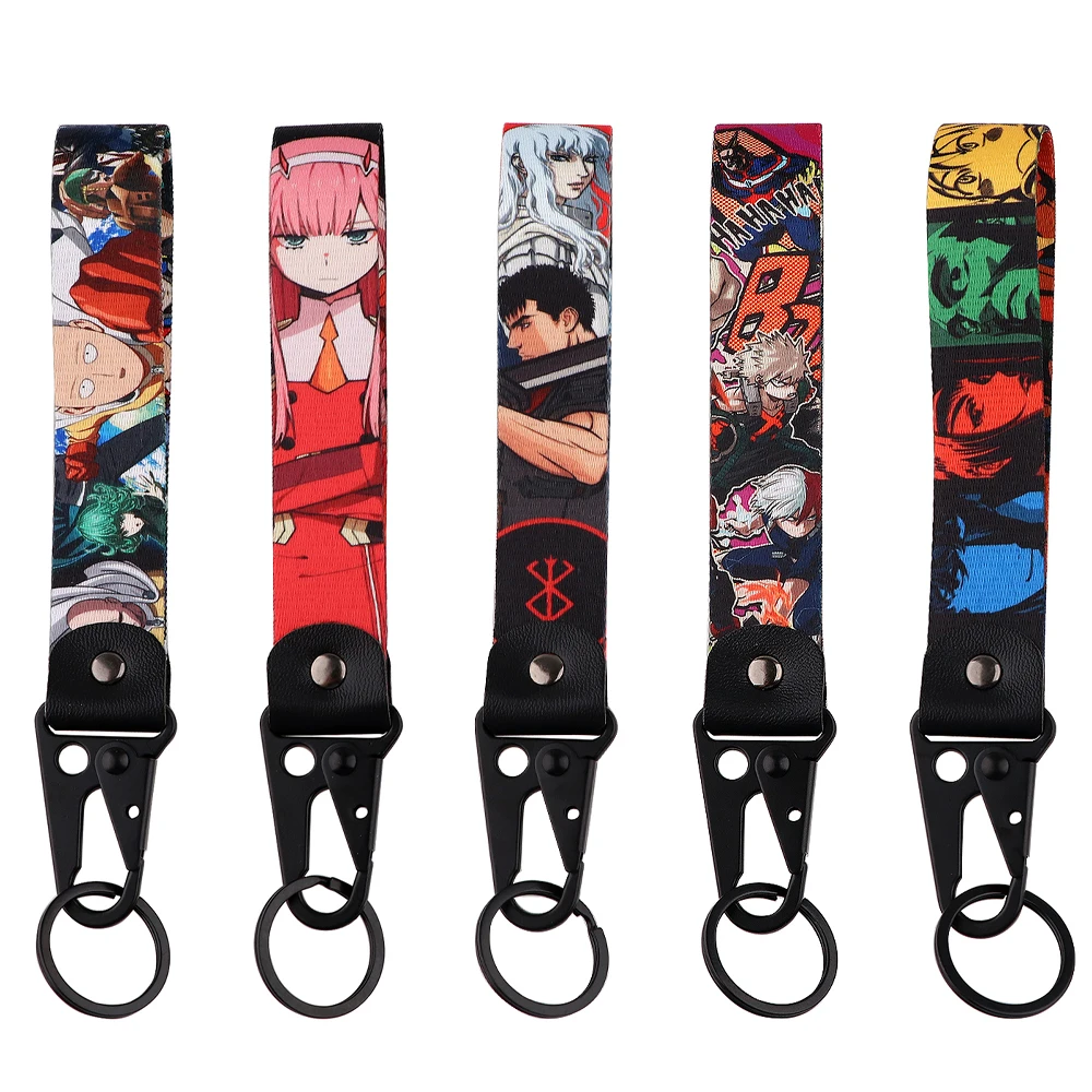 

Japanese Anime Keychain Cool Figures Key Holder Cars Keyrings Motorcycles Pendant Keychain Backpack Accessories Fans Gifts