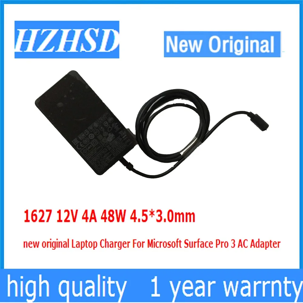 1627 12V 4A 48W 4.5*3.0mm new original Laptop Adapter Charger For Microsoft Surface Pro 3  AC Adapter