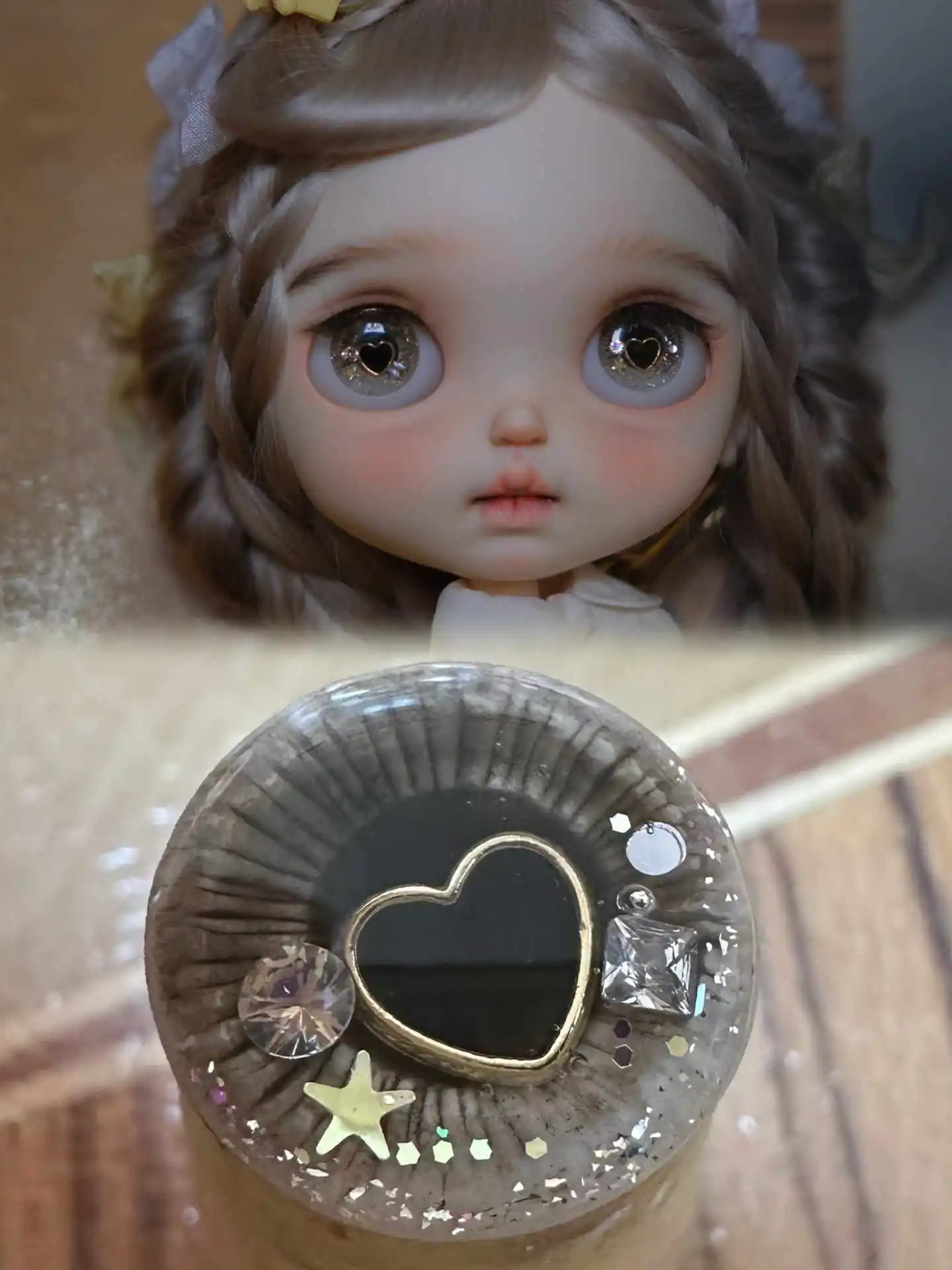 YESTARY BJD Doll Accessories For Blythe Diy Handmade Doll Crafts Fashion Eye Piece Drop Glue Eye Piece Blythe For Toy Girl Gift