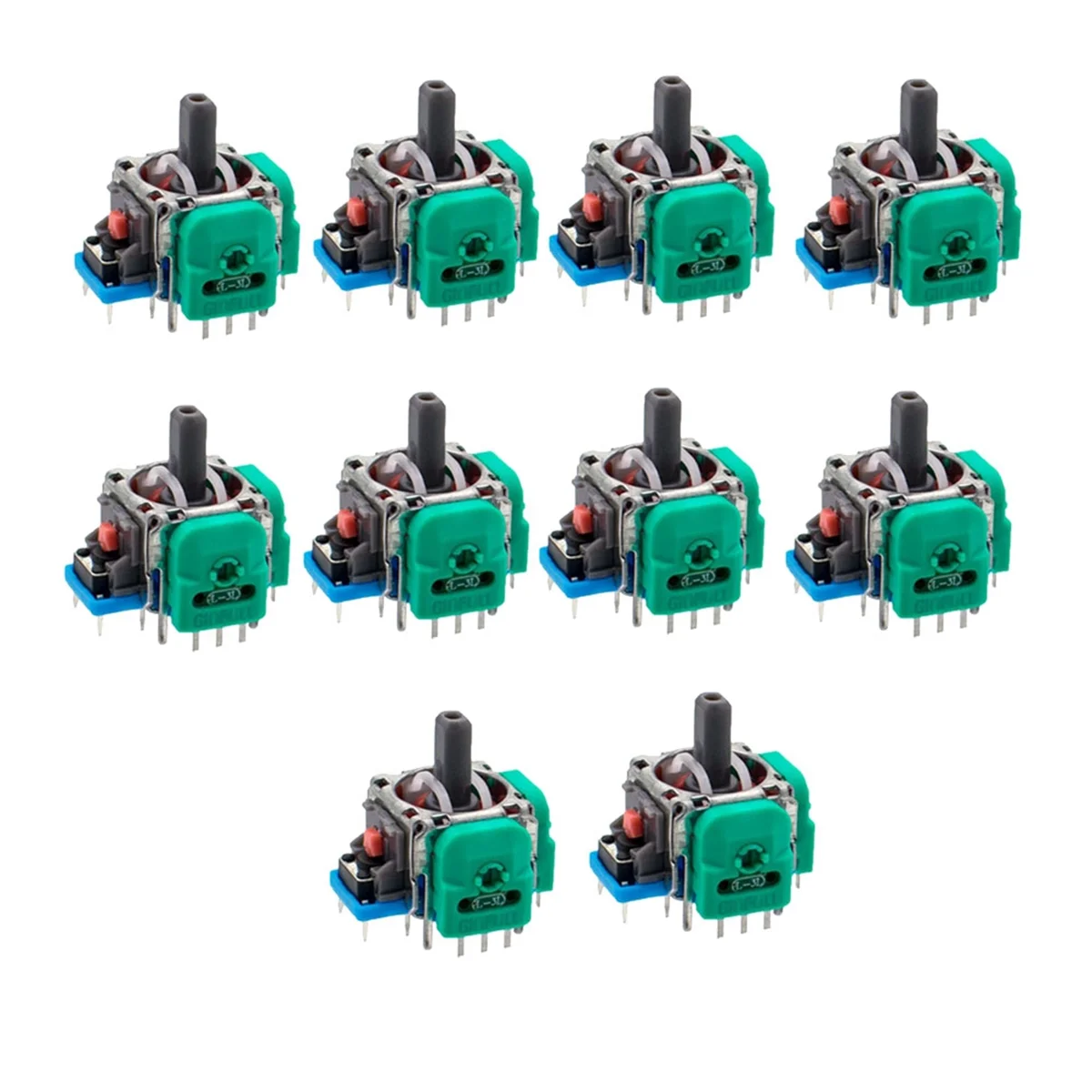 10Pcs for PS5 Hall Electromagnetic Joystick for PS5 Game Console 3D Hall Joystick Sensor Potentiometer_A02I