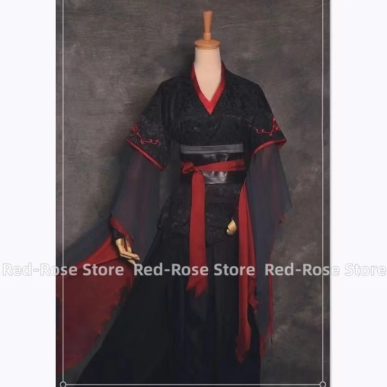 Hot Cosplay Wei Wuxian Cosplay Mo XuanYu Costume Anime Grandmaster Of Demonic coltivazione Cosplay Mo Dao Zu Shi Costume da uomo