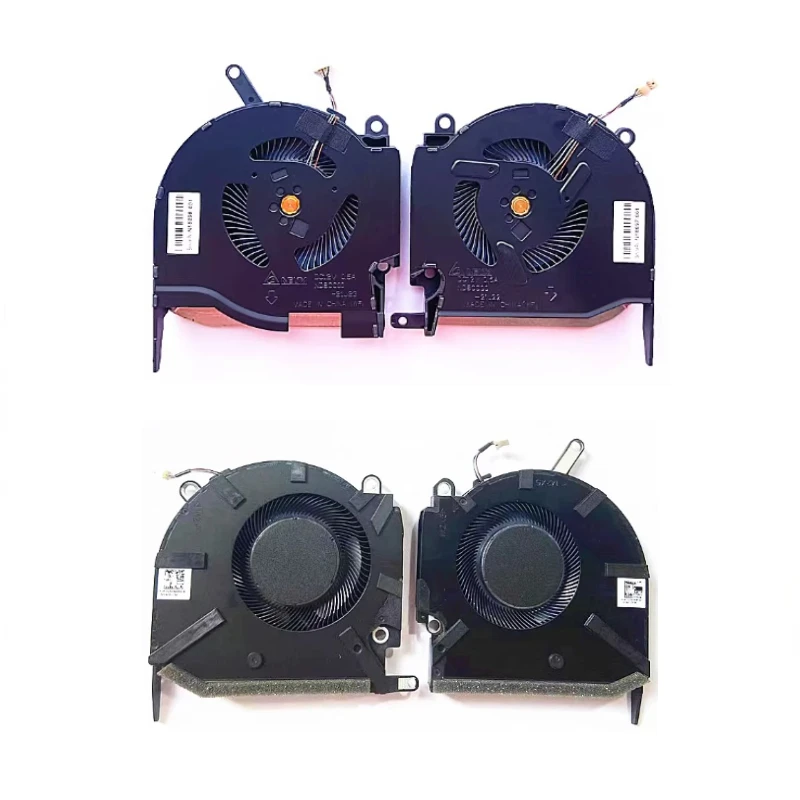 

For OMEN 16-K 16-N Pro TPN-Q280 TPN-Q281 CPU GPU Fan Cooling Fan 5V 12V ND8C00 N18097-001