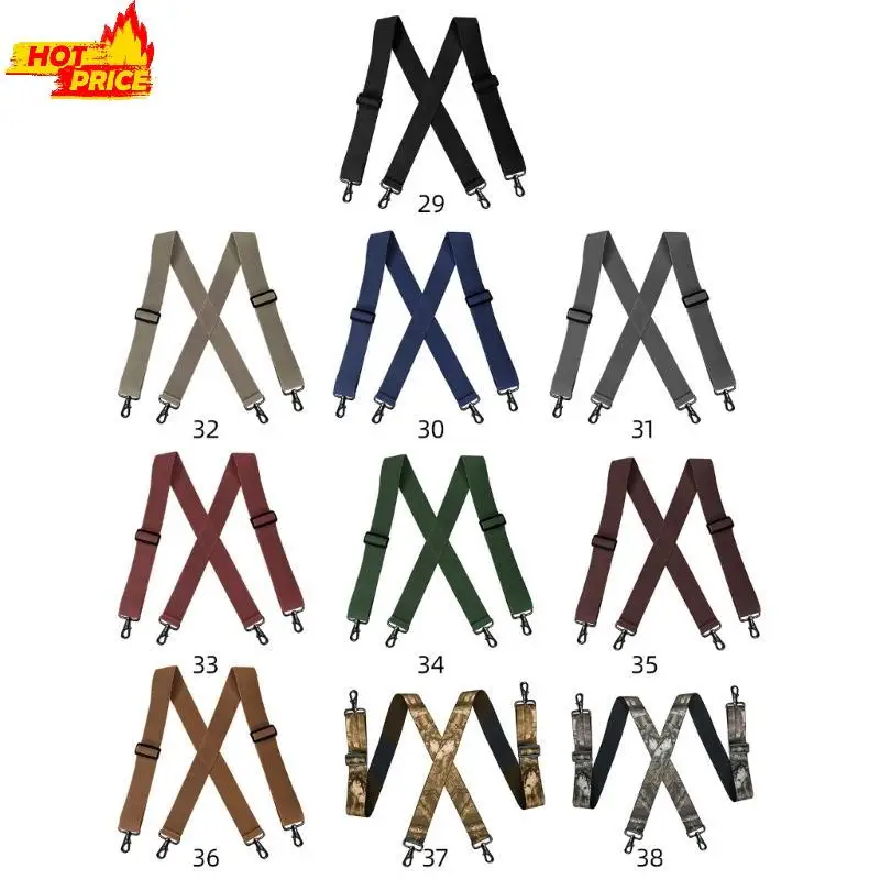 دعامة العمل للرجال للنساء مقطع مقطع مرن الحمالات الرسمية ملحق السراويل #2