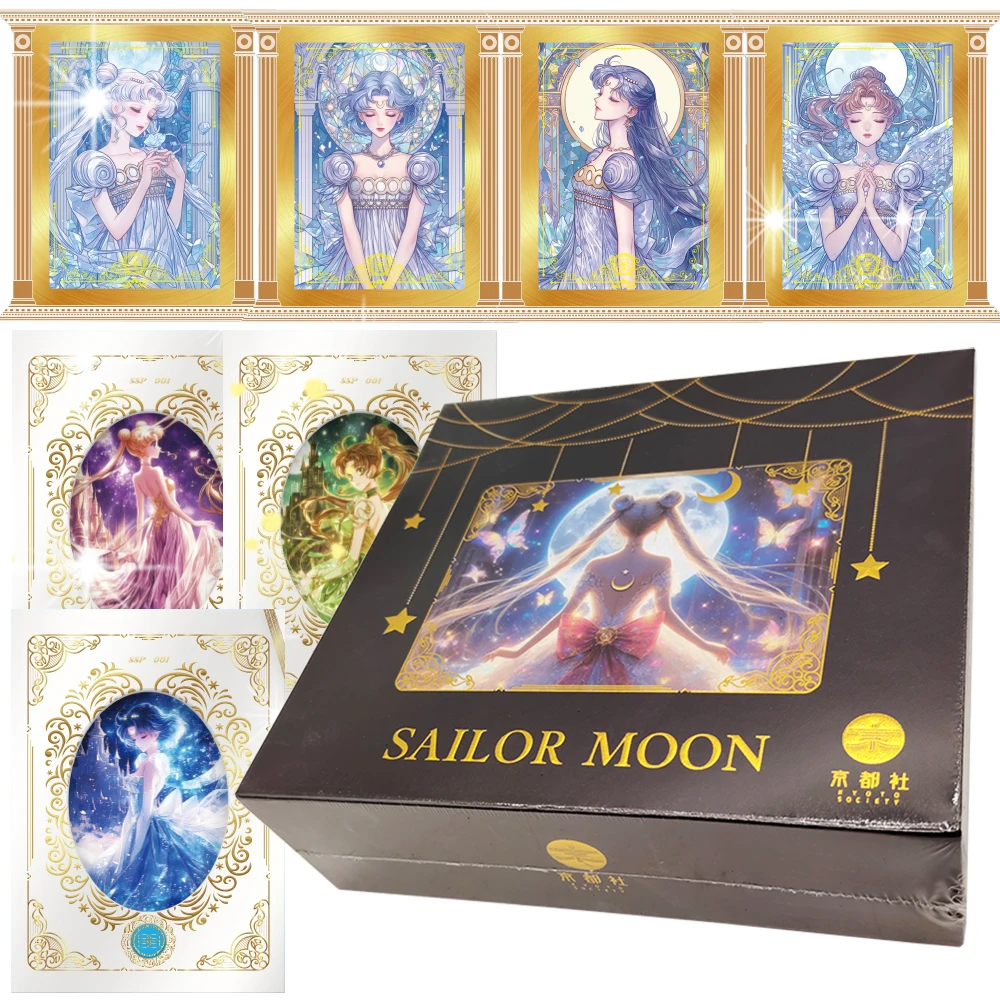 

Sailor Moon Collection Card Fantasy Magic Beautiful Girl Exquisite Relief Craft Photo Frame Card Boys Girls Like Exquisite Gift
