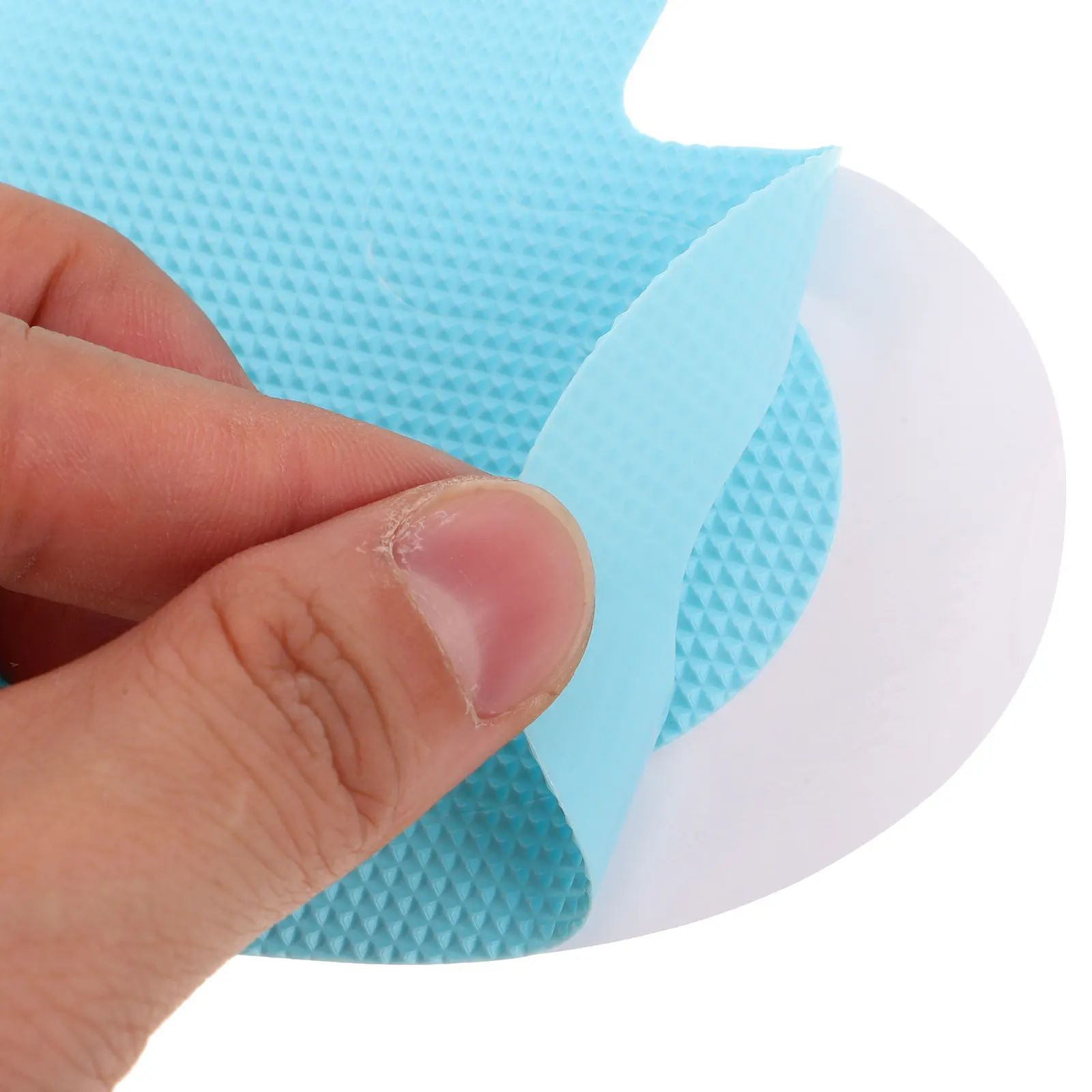 20Pcs Heart Shaped Non Skid Bathroom Stickers Waterproof Shower Bathtub Floor Decals Self Adhesive Easy Clean for Wet Surfaces