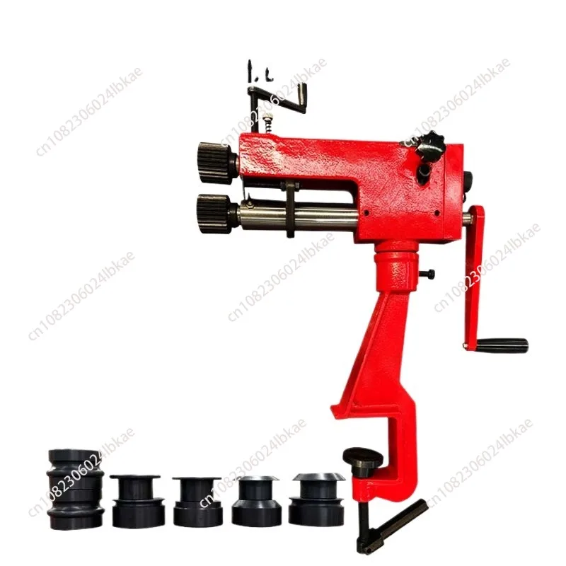 Hand crank small reel machine Industrial ball machine Metal rotating machinery