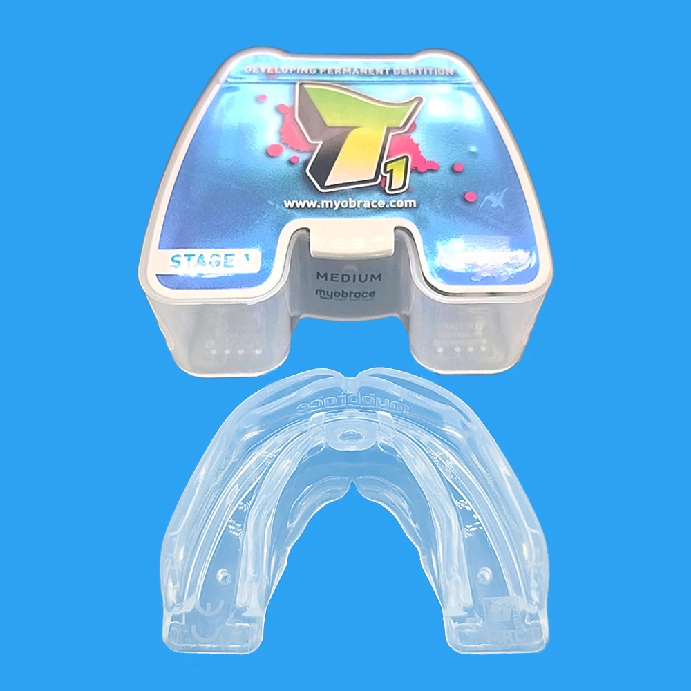 T1 Dental Teeth Trainer Deep Bite Myobrace Teeth Trainer T1 Ages10-15 Dental Orthodontic Brace T1 For Anterior Teeth Crowding