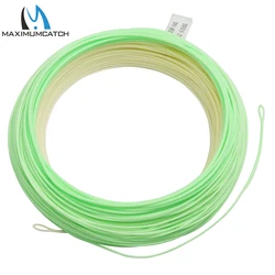 Maximumcatch Real Switch Fly Fishing Line WF4/5/6/7/8F 100FT Double Color Weight Forward Floating Fly line