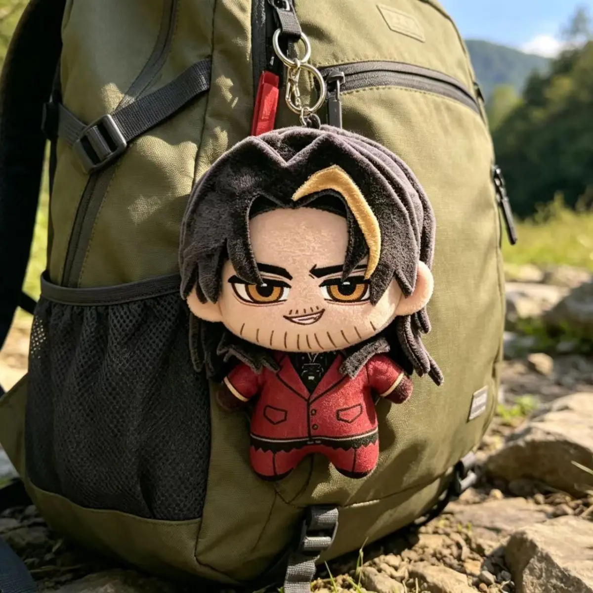 Muñeco de peluche de 10 cm de Limbus Company Lei Heng, colgante para mochila, llavero, juguete de peluche Lei Heng, regalo de cumpleaños y Navidad