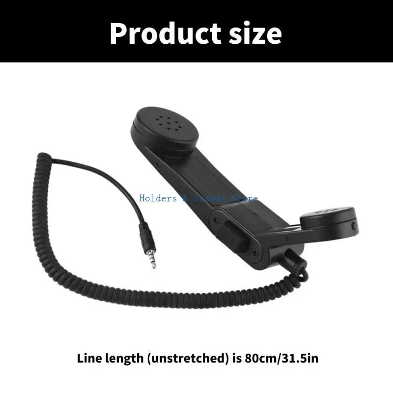 Y4UE Professional Handheld Microphone Multy -Radios Multifunction 3,5 -мм портативной динамики микрофон усиливает связь