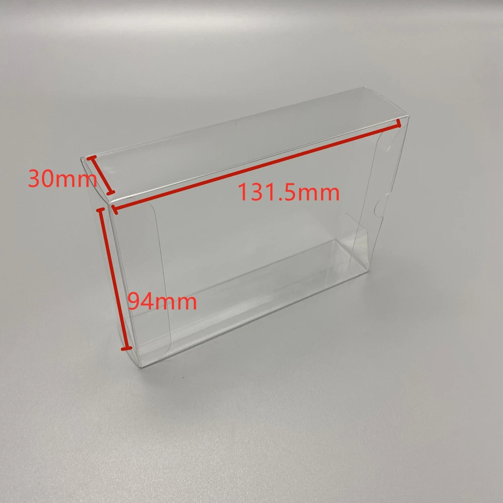 Collection Display Box For FC/SUNSOFT Family Computer Game Storage Transparent Boxes TEP Shell Clear Collect Case