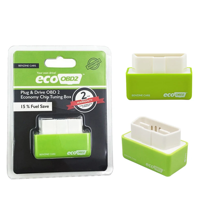 ECU Chip Tuning Box Plug Driver, Nitro OBD2 EcoOBD2, 15% Fuel Save More Power, Nitro OBD2, for Benzine Diesel Car, 4 Colors