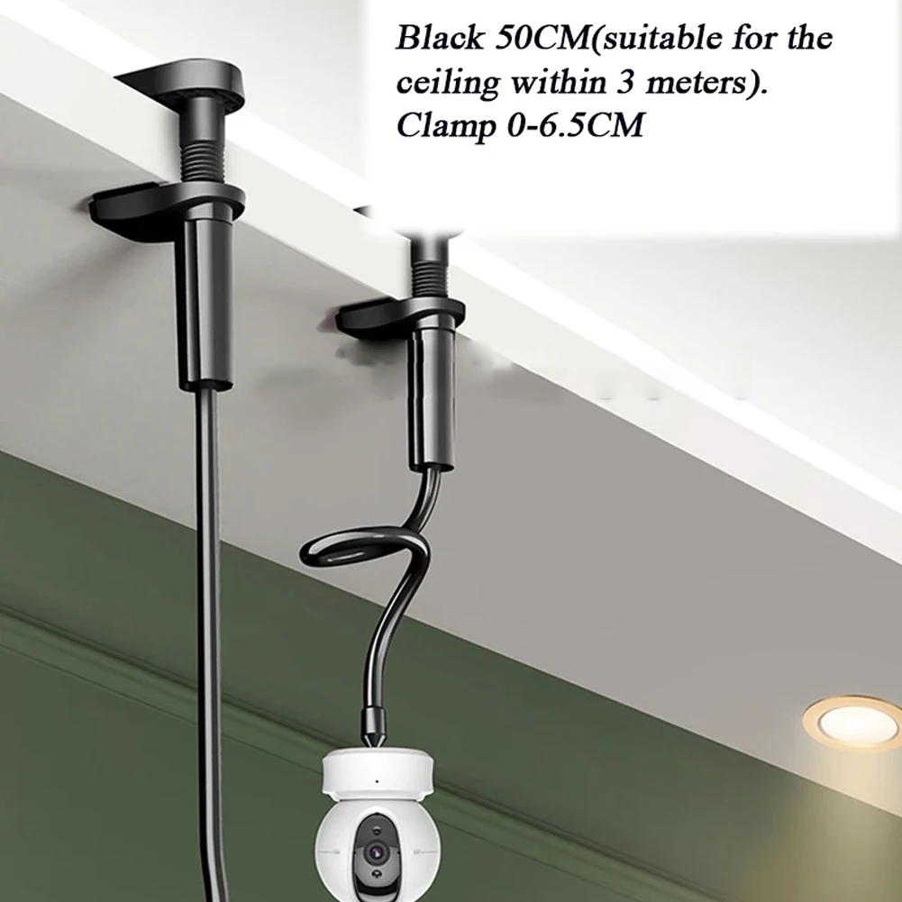 Security Camera Clip Holder Punch-Cabinet Ceiling Wear-resistant Galvanized Brackets Electrical Supplies Home Improvement