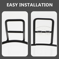 1Set Hanging Pet Bowl Rack Iron Plastic Feeder Stand for Cat Dog Food Water Bowl Mount Space Saving Clean