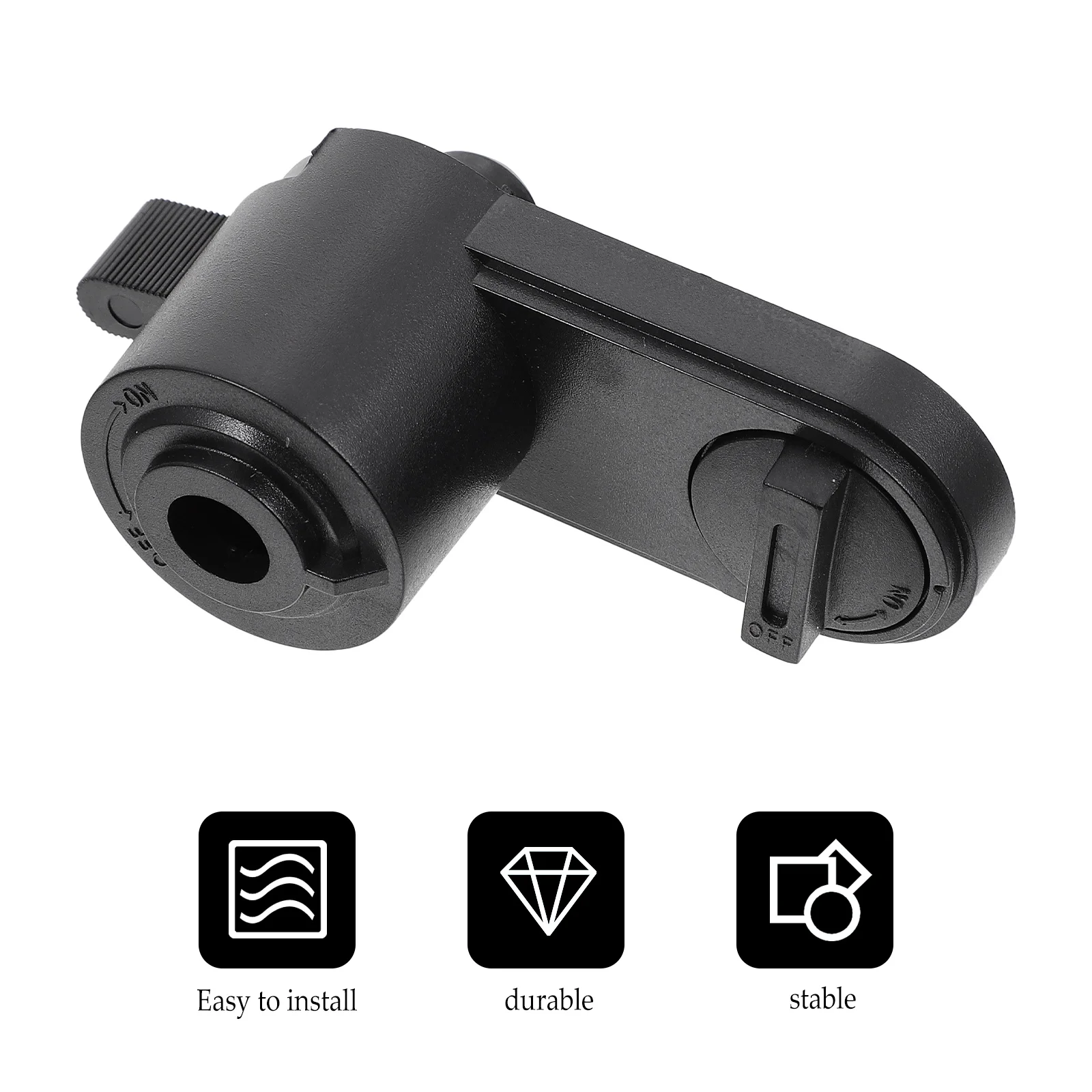 2 Wire Japanese Track Head Plastic Light Adapter Lighting Rail Connector PC Joiner