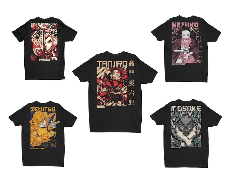 

Demon S. Anime - Graphic Manga Tee