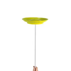 Juggling Spinning Plate with Sticks Wear Resistant Funny Practical Sturdy for Playing Stage Performance Circus Skills Acrobatics