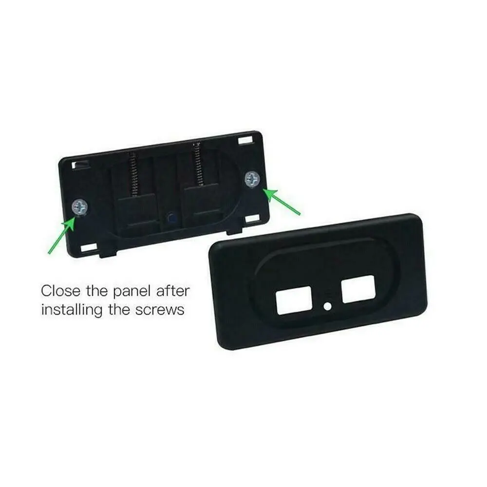1PC Camper Modification Charger 12V Dual USB Ports Charge Socket Accessory For RV Motorhome Camping Caravan Bus Marine