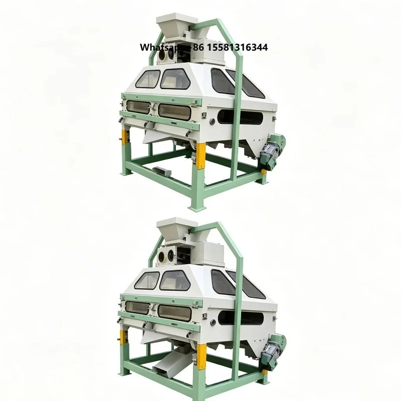 Gravity Destoner Grain Oil Seed Sorting Machine Automatic Stone Removing Equipment for Edible Oil Press Production Line