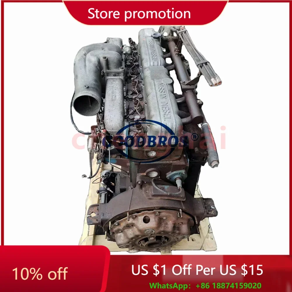 Used PE6 PE6T Crane Engine For Nissan UD Truck