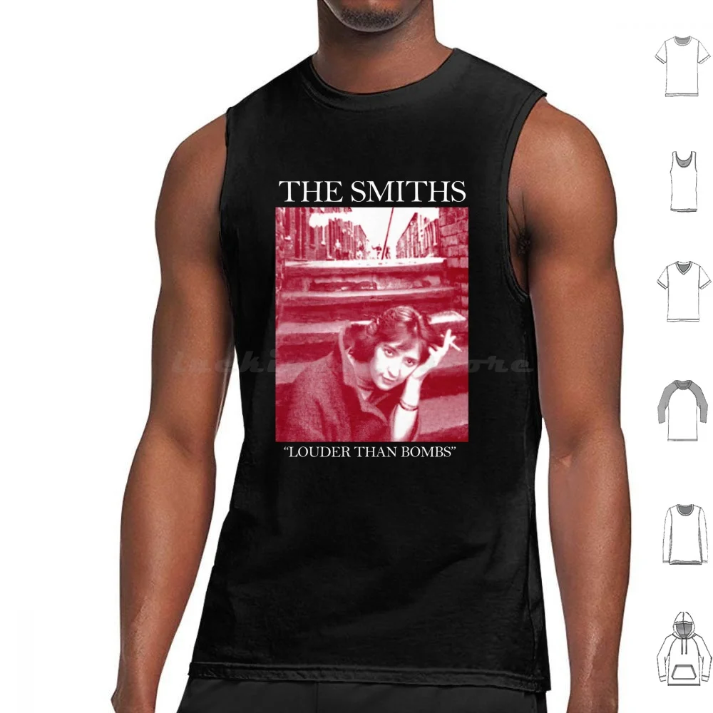 Louder Than Bombs Tank Tops Print Cotton The Smiths Smiths Morrisey The Smiths Logo The Smiths Tour The Smiths