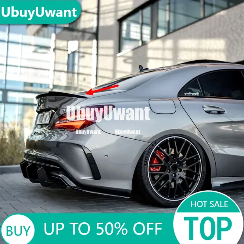 CLA Class Carbon Fiber Color Rear Spoiler Trunk Wings For BENZ CLA45 W117 C117 CLA 200 250 260 Sedan 2013-2018