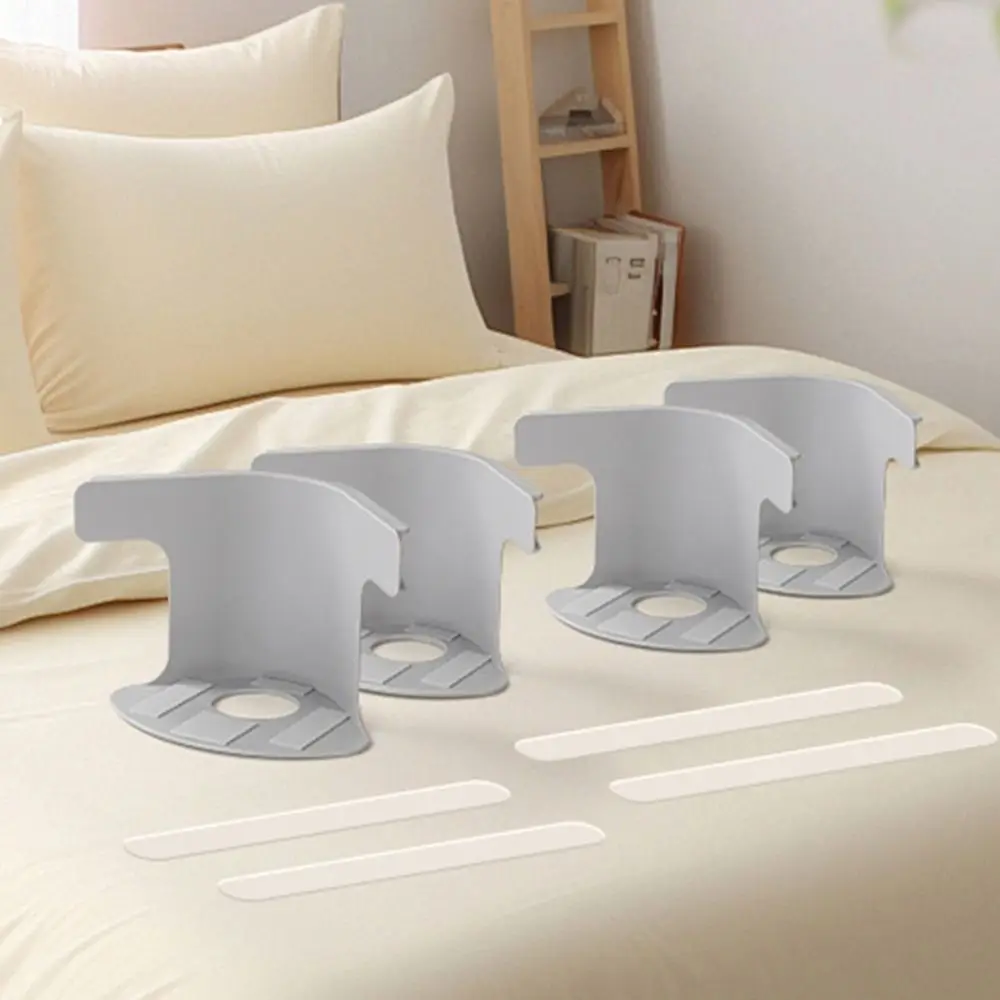 4PCS Portable Adjustable Bed Sheet Clips Non-slip Invisible Anti-Slip Sheet Holders Anti-run DIY Bed Pegs Quilt Fixing Tool