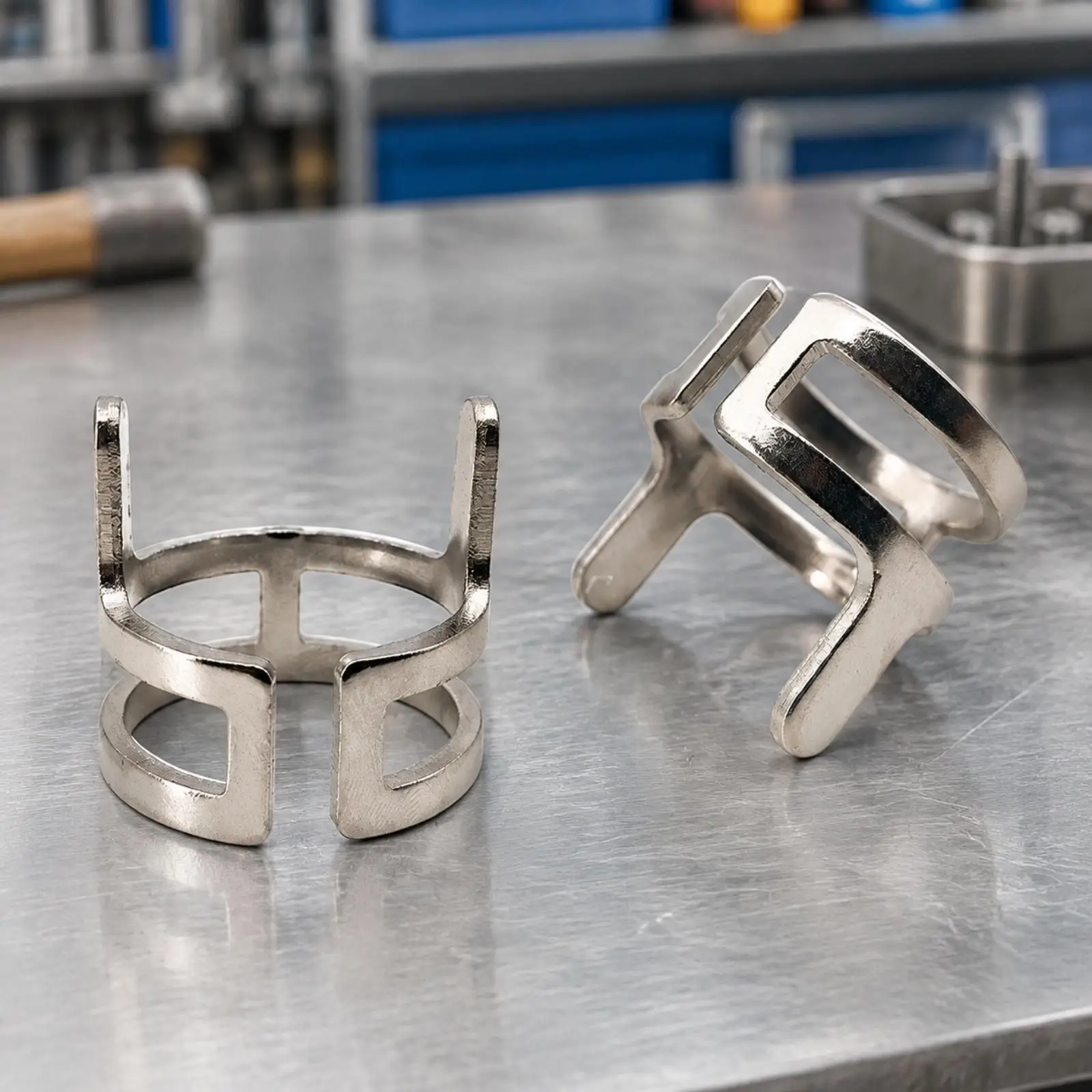 Silver Metal Plasma Cutter Bracket for SG55 Torch Consumable Holder Model a Compatible Cutting Equipment Repair Part