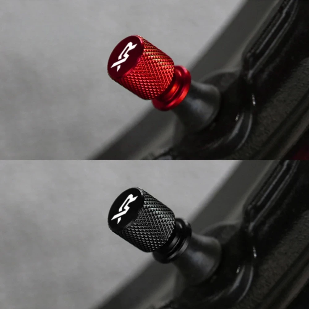 Logo For Honda Motard XR 230 250 400 125 XR125 XR230 XR350 XR400 Moto Bike Wheel Tire Valve Stem Cap CNC Airtight Cover Plug