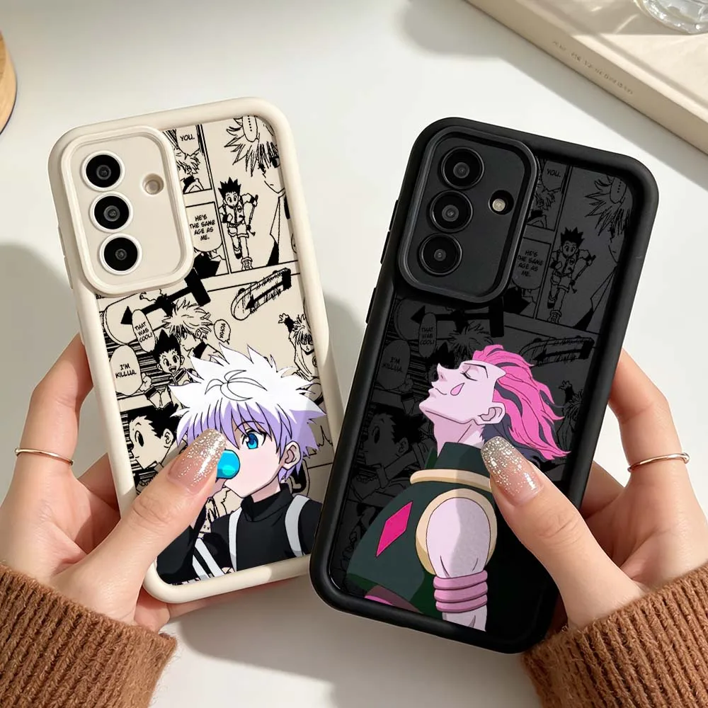 

Anime Killua Hunter x Hunter For Samsung A03 A04 A05 A06 A07 A24 A23 A22 A21s A17 A16 A15 A14 A13 A12 5G Eye Ladder Phone Case