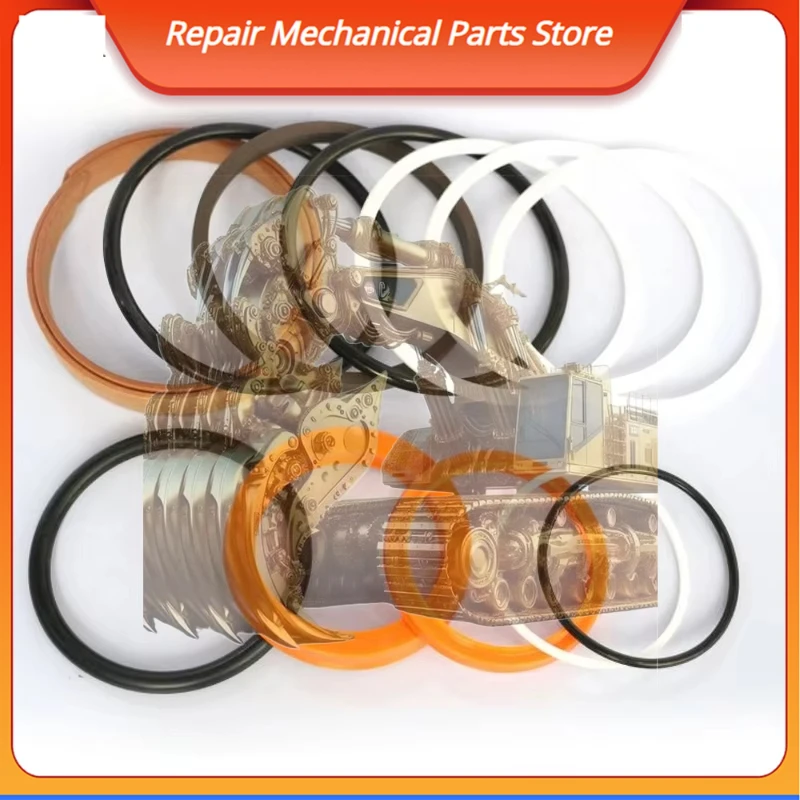 

Для экскаватора JCB 550-42098, комплект уплотнений цилиндра ковша стрелы гидравлического рычага