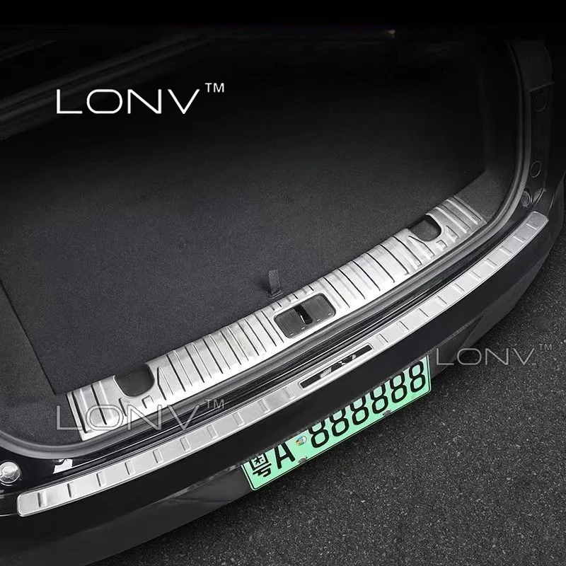 For Exlantix ES Exeed Sterra ES 2026 2027 2025 Car Stainless Steel Trunk Guard Rear Bumper Guard Plate Cover Trim Accessories