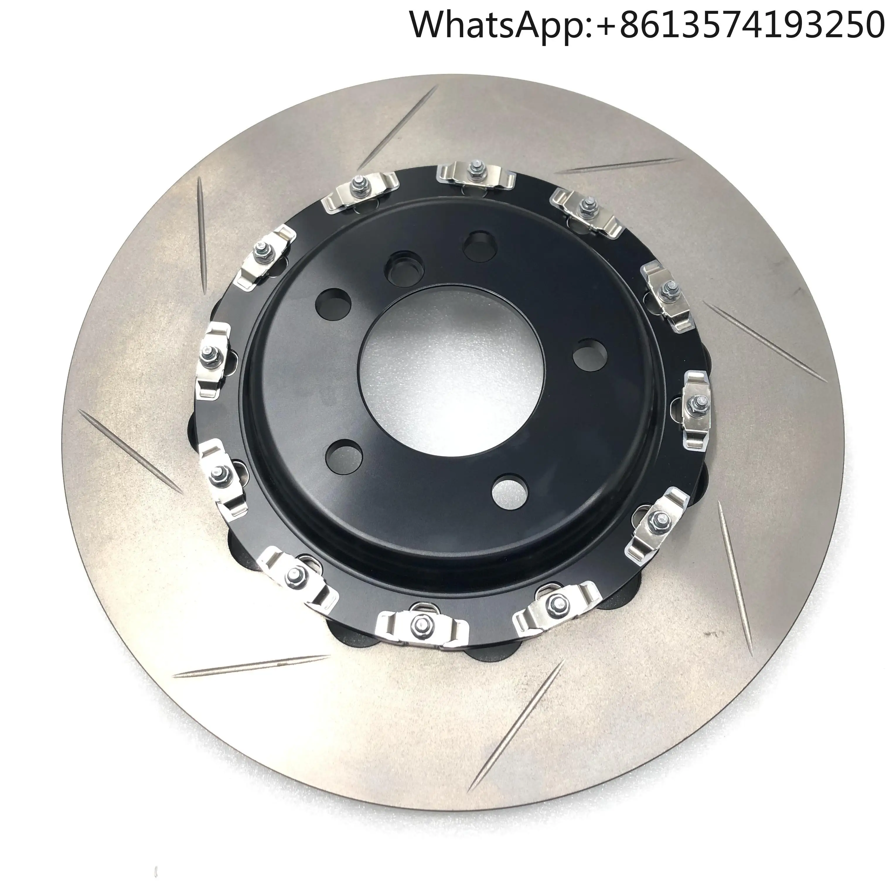 

For 380 X 34mm Floating Front Disc Pair D70 SLOTTED Finish BLACK Anodise for Aston Martin Vantage S 2012