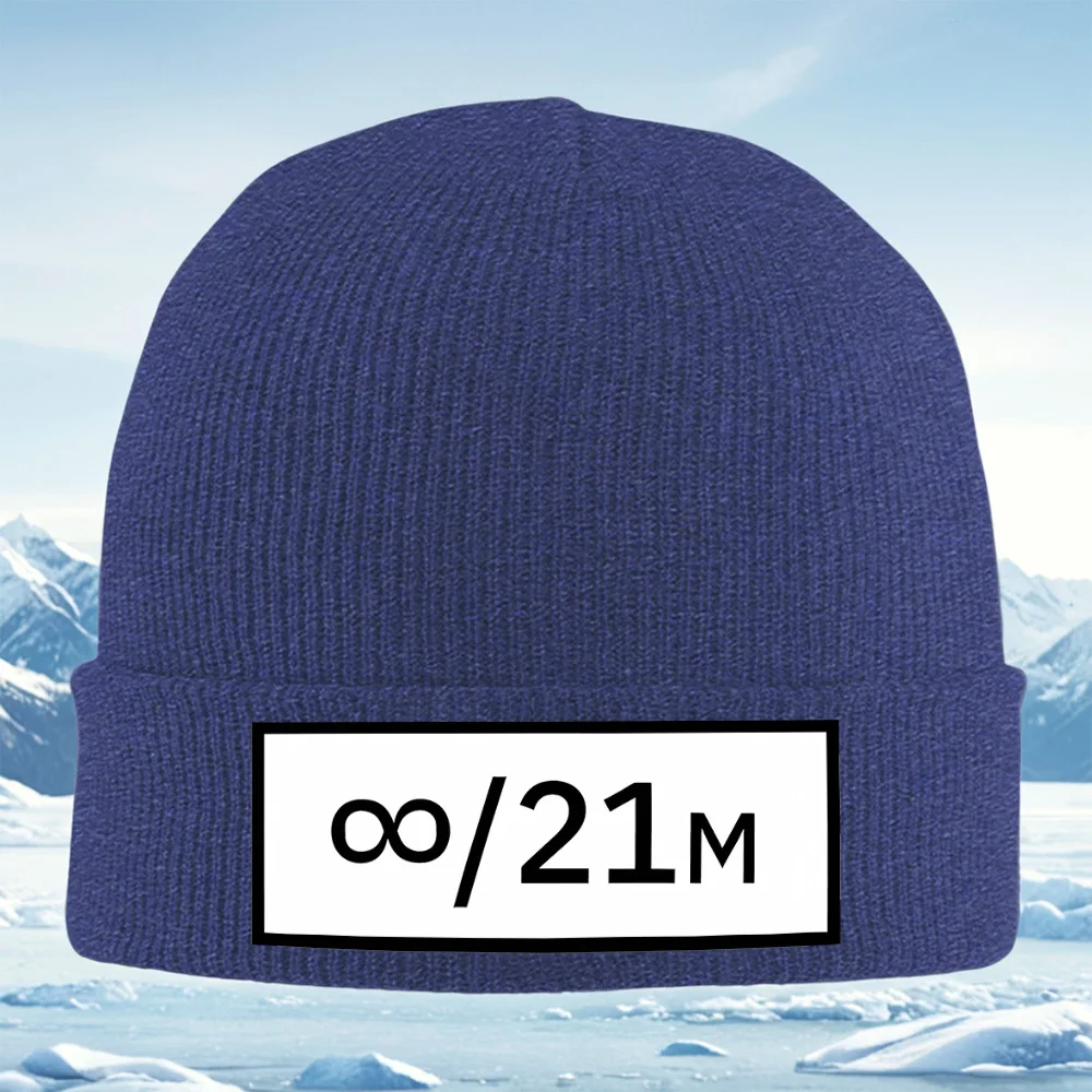 إنفينيتي رمز مائل 21 متر الرجال النساء للجنسين محبوك قبعة قبعة البلوز قبعة الشتاء الحرارية الدافئة عيد الميلاد ركوب الدراجات في الهواء الطلق مرحبا #4