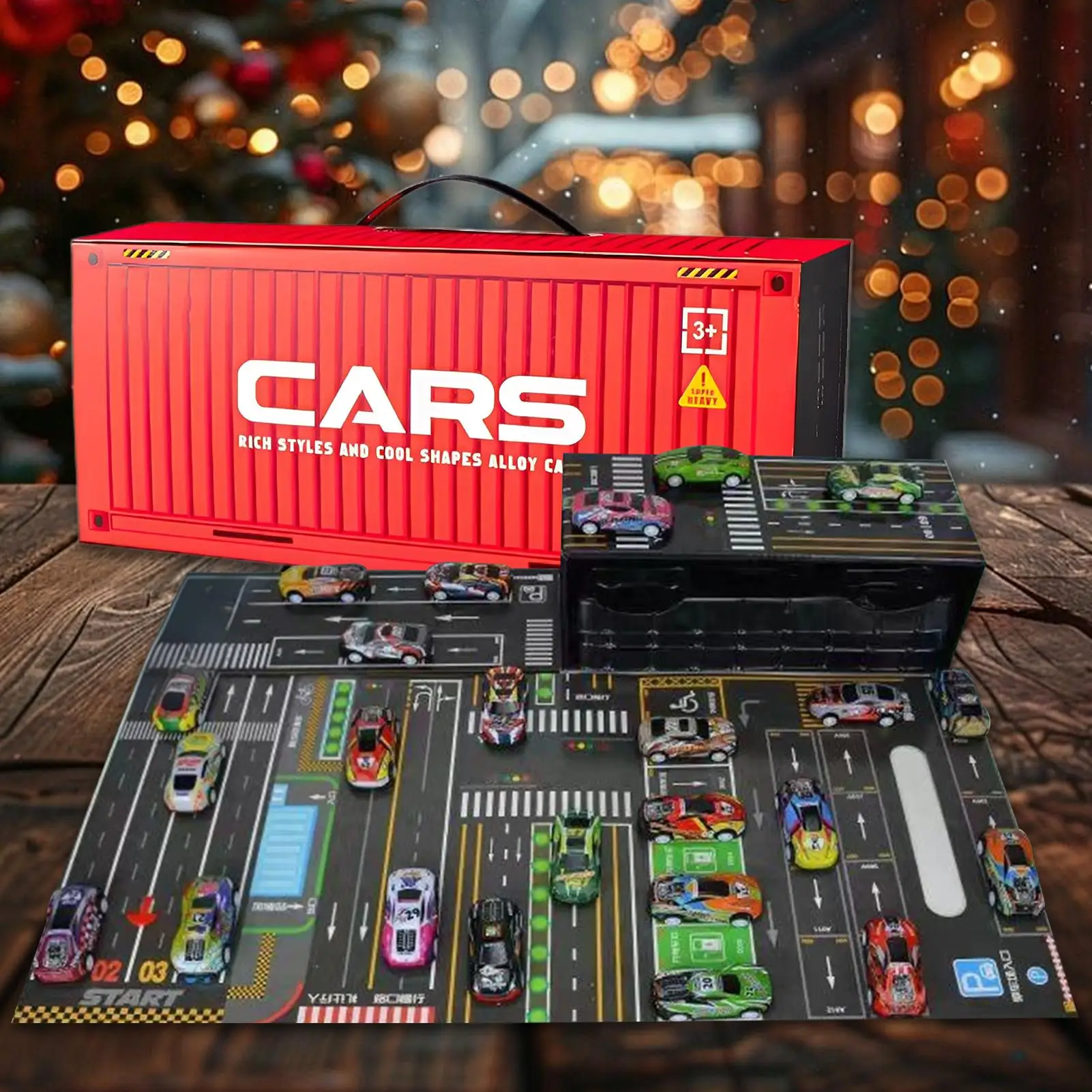 Mini-autoset Traagheid Trek auto's Jongens Kleine speelgoedauto Pull-Back Plastic voertuigmodel Collectie Speelgoed Verjaardag Nieuwjaar Geschenken