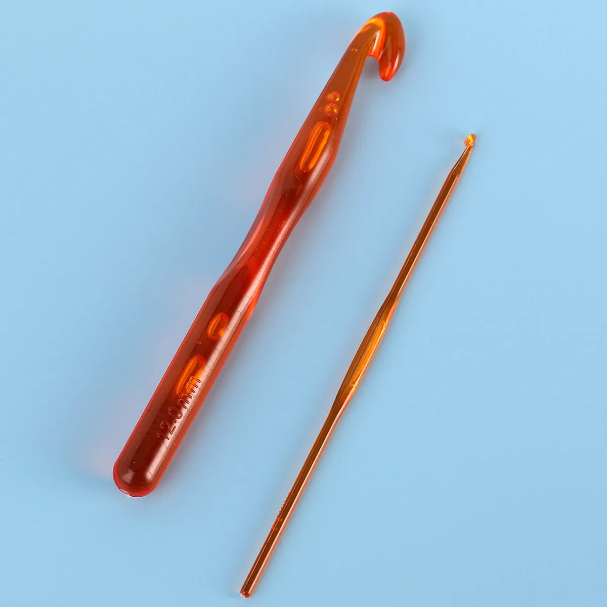 

Набор из 9 разноцветных пластиковых крючков для вязания, разные размеры, легкие, эргономичные, для свитеров и кружевных проектов, универсальные