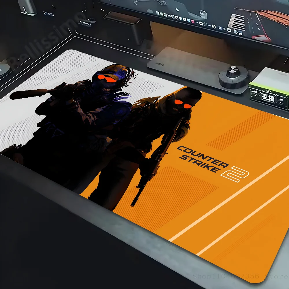 C-CSGO Gaming Mousepad Mouse Mat Desk Mat With Pad Gaming Accessories Prime Gaming XXL Keyboard Pad Padding Mat