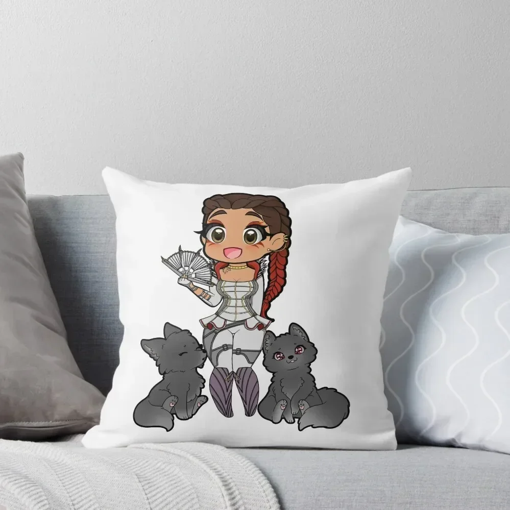 

Loba Inspired Chibi Throw Throw Pillow Custom Cushion Photo Luxury Pillow Case Covers For Sofas pillow
