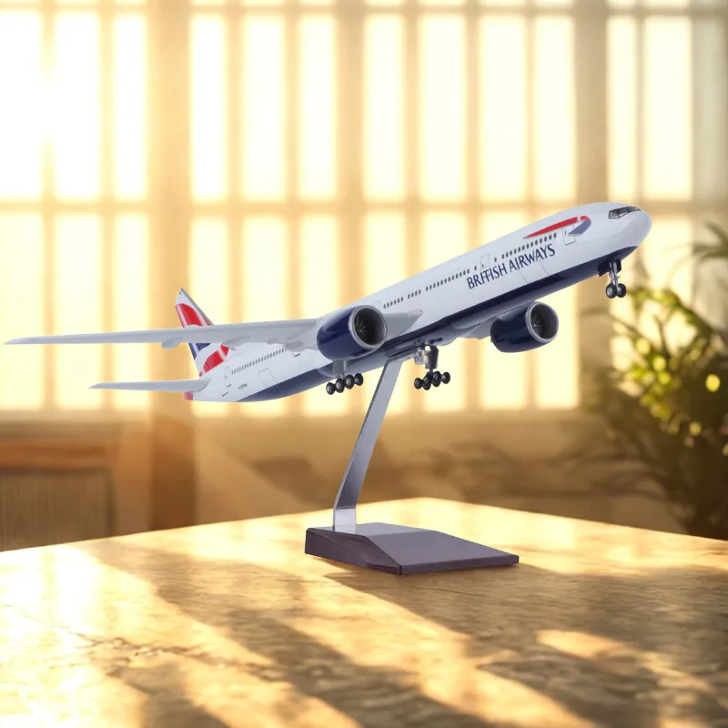 

NEW Wheel Light 1:130 B777 British Airways Airbus Planes Civil Aircraft Model Simulation Collection Display Gift Home Decor