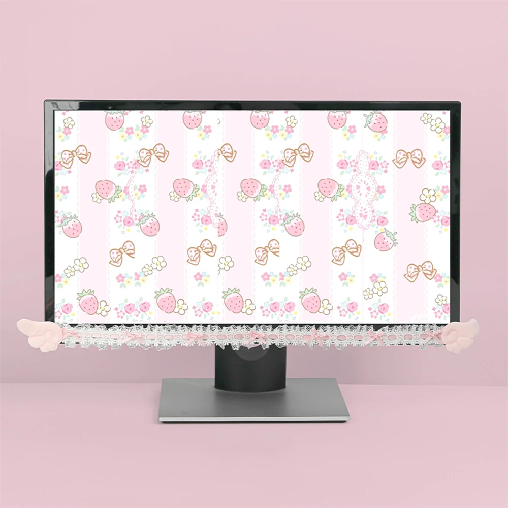 Bow Lace Cute Table Screen Dec - Accessories For Your Gaming Room 评论和价格