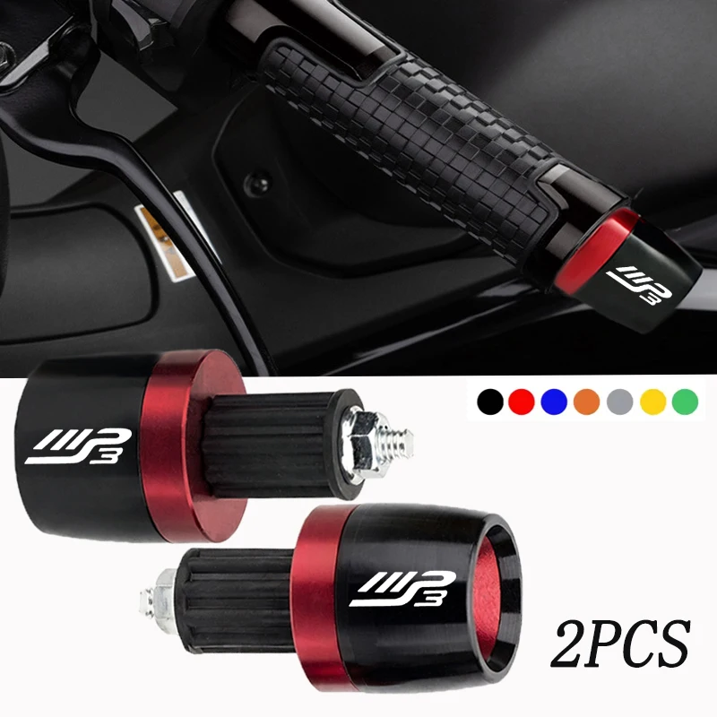 Motorcycle Handlebar Grips Ends Handle Bar Cap End Plug Accessories For Piaggio MP3 250 300 400 500 MP3300 MP3250 MP3400 MP3500