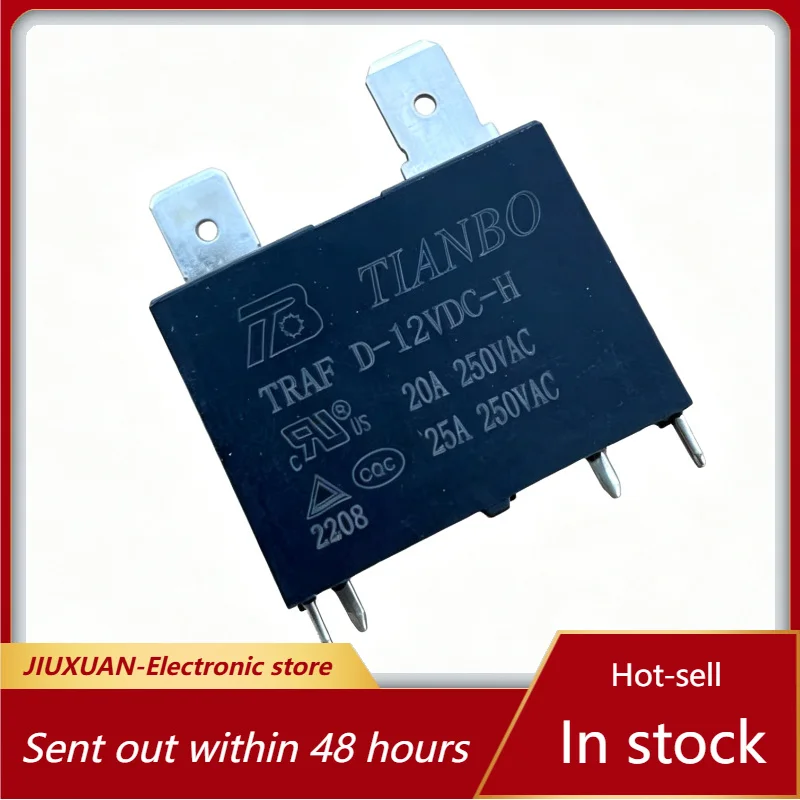 New 1pcs/lot TRAF D-12VDC-H 12V DC PCB Power Relay For Air Conditioner Water Heater Main Control Board