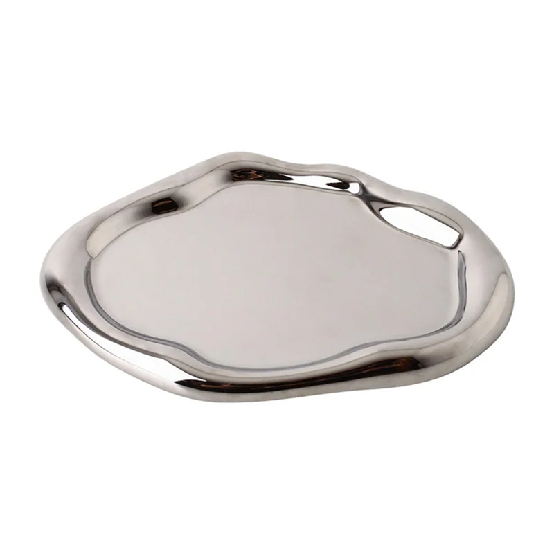 

2025 Trendceramics Ins Style Tray Jewelry Storage Tray Light Luxury Storage Display Tray Snack Tray Modern Decorative Or
