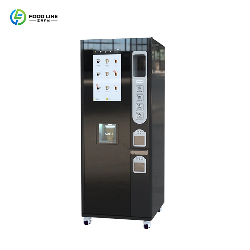 High Efficiency Commercial Coffee Vending Machine Smart Touch Screen Coffee Vending Machine