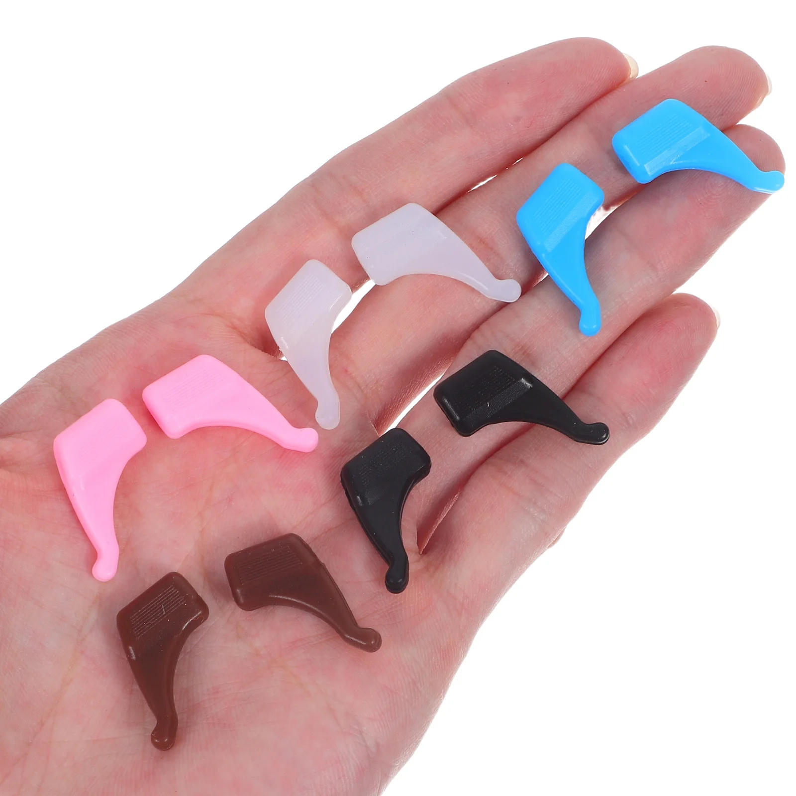 

Silicone Eyeglass Temple Tips Anti-Slip Ear Hooks Replacement Grips For Glasses Sunglasses Eyewear Retainers Comfortable