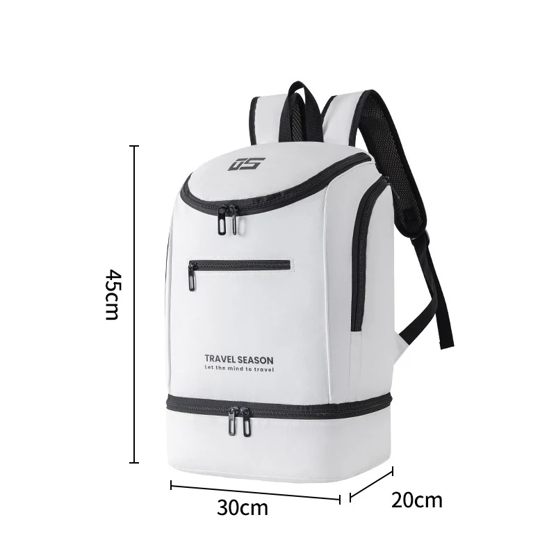 Lightweight Waterproof Tennis Badminton Racquet Backpack Large Capacity Shoes Compartment Travel Training Bag College Laptop Bag