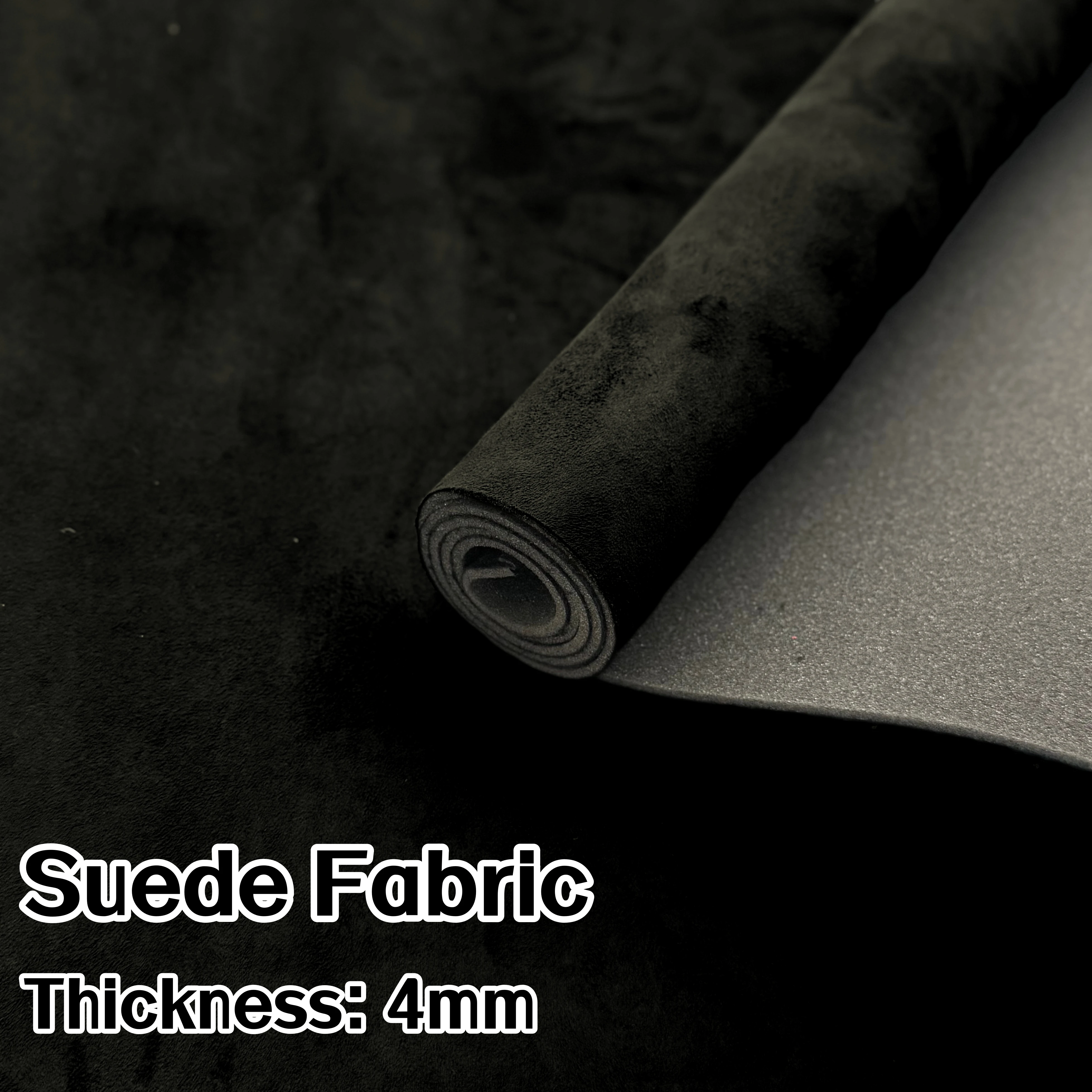 Max 200x150cm Suède Dakvoering Headliner Stof Schuimmateriaal voor Auto-interieur Bekleding Reparatie Plafond Sky Stoffen Doek DIY