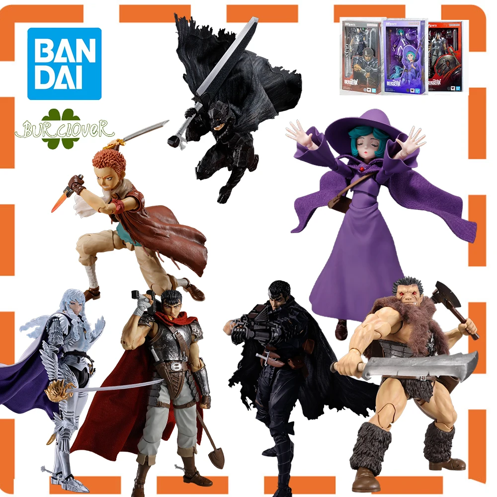 

Bandai Original SHF Anime Figure BERSER GUTS FARNESE DE VANDIMION SCHIERKE Anime Action Figures Toys gift Collectible IN STOCK