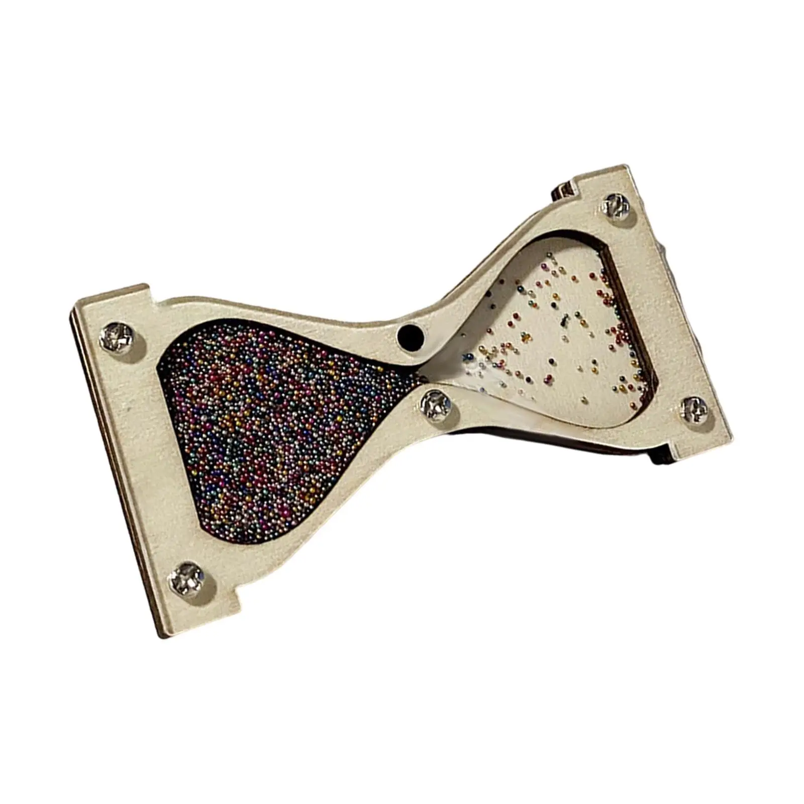 2x นาฬิกาทรายไม้สำหรับเด็ก ของเล่นเสริมพัฒนาการ ปริศนาแบบมอนเตสซอรี่ ของเล่นเสริมทักษะ DIY สำหรับเด็กชายและเด็กหญิง เด็กเล็ก