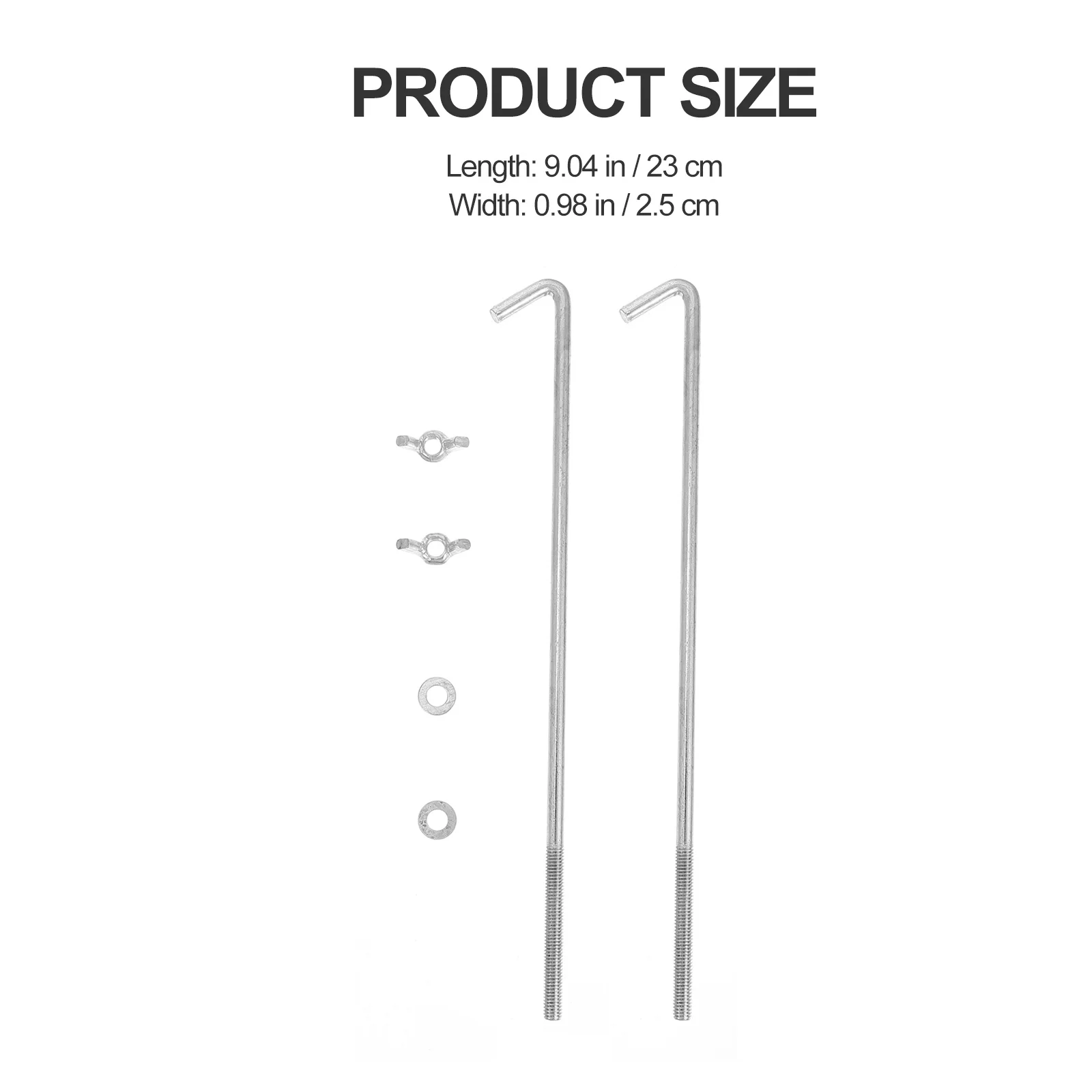 

1Set Bracket Bolts Aluminum Alloy Adjustable Durable Rack Fixing Screws Rust Resistant Secure Hold Down